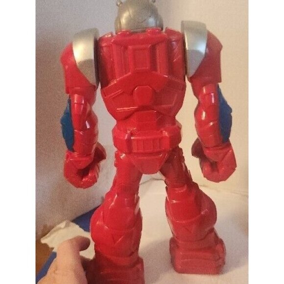 Lot of 4 Action Figures 12" Transformers Toy Robot figure transformer Captain - Picture 7 of 13